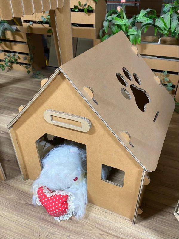 Pet house Cardboard pet house Eco-friendly pet house Eco-friendly Recyclable