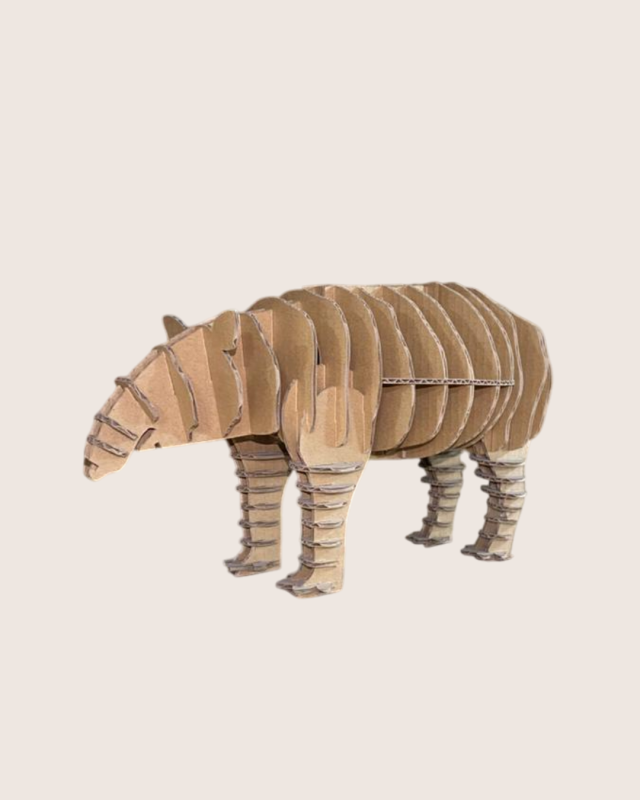 Cardboard animal origami Cardboard decoration Eco-friendly decoration Eco-friendly animal origami Cardboard furniture